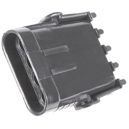 Auveco WEATHERPACK TERM. SHELL 4 WAY FLAT FEMALE, 5PK 18146